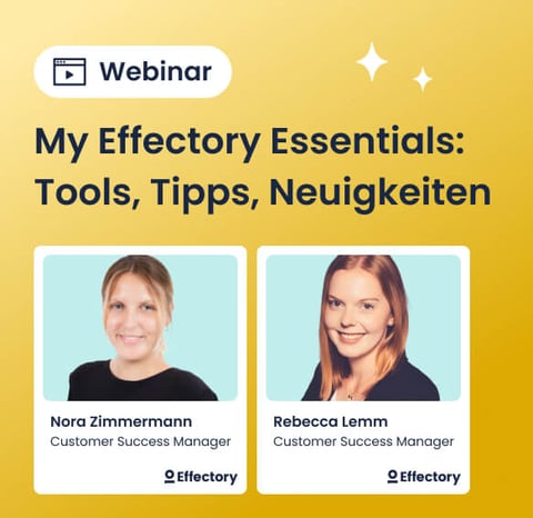 My Effectory Essentials: Tools, Tipps, Neuigkeiten