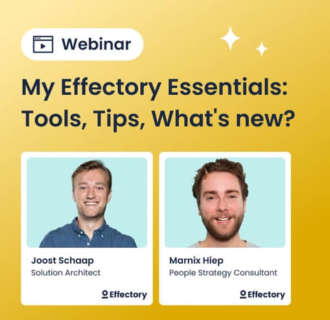 My Effectory Essentials: Tools, Tips, What's new?