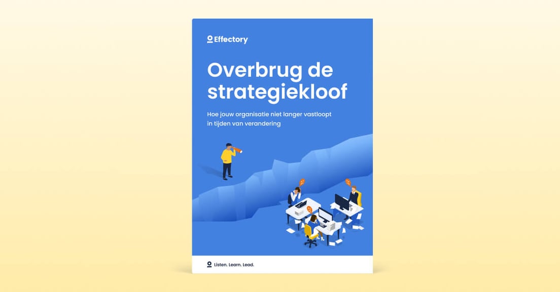 Overbrug de strategiekloof&nbsp;