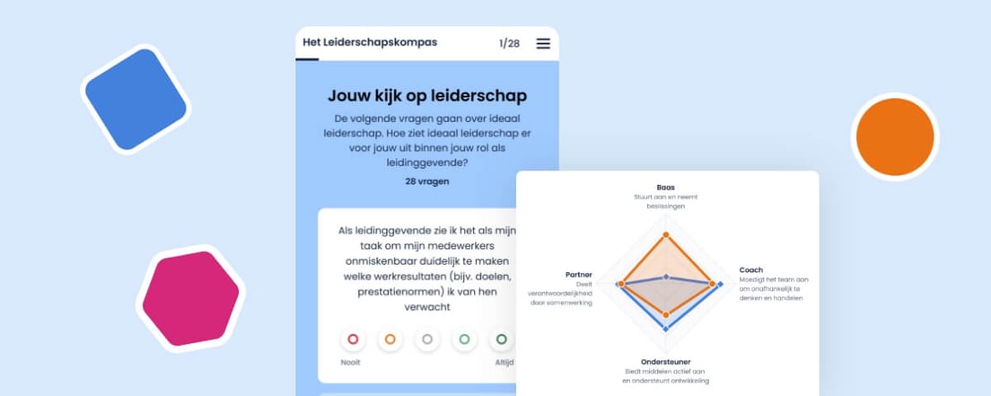 Leiderschapskompas: dé ondersteuning voor managers