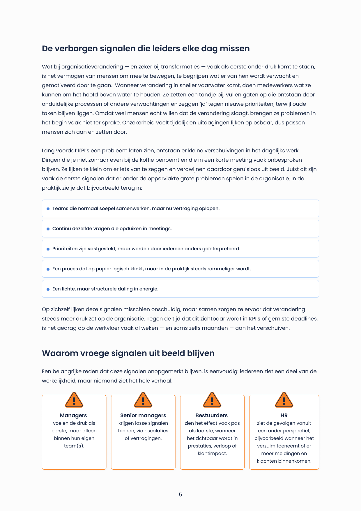 [NL] Page 5 - Organizational Transformation Guide