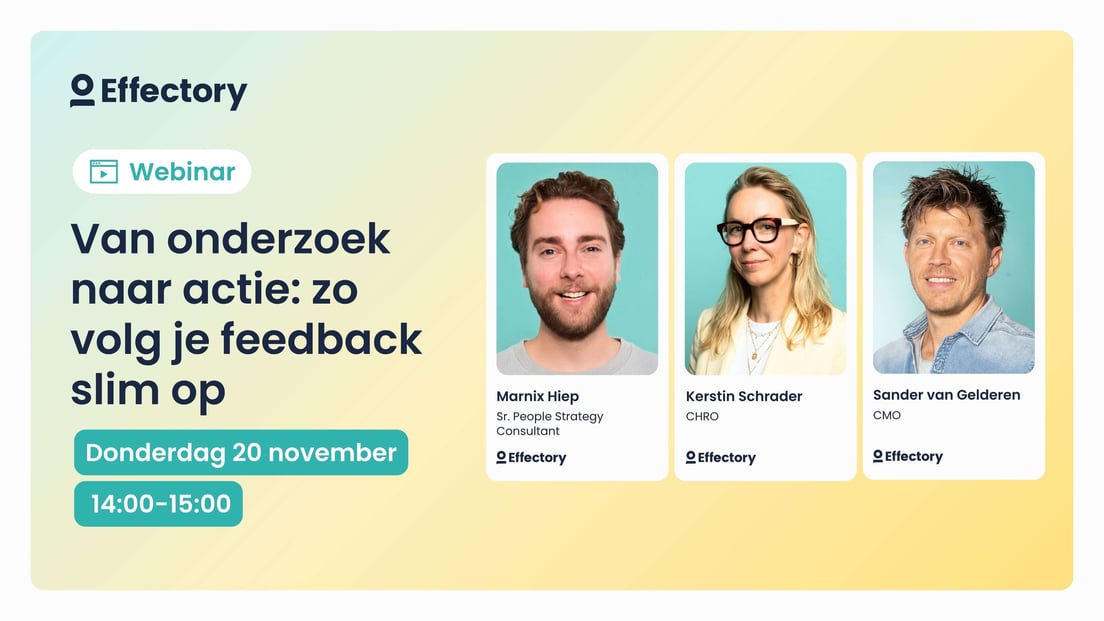 Webinar: Van onderzoek naar actie: zo volg je feedback slim op