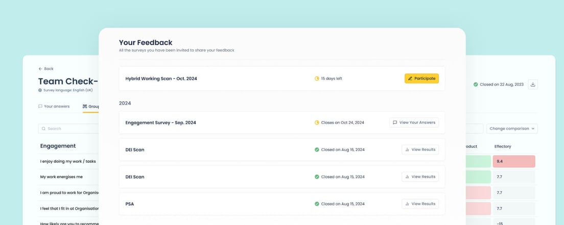 The new & improved Your Feedback environment 