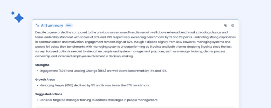 AI summary in your dashboard